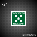 GA-26 Emergency Assembly Point Sign